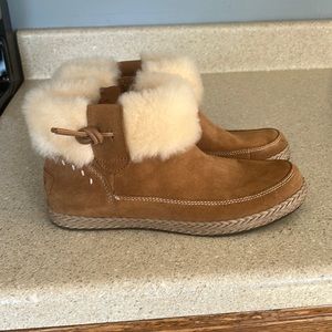 Tan Ugg Moccasins